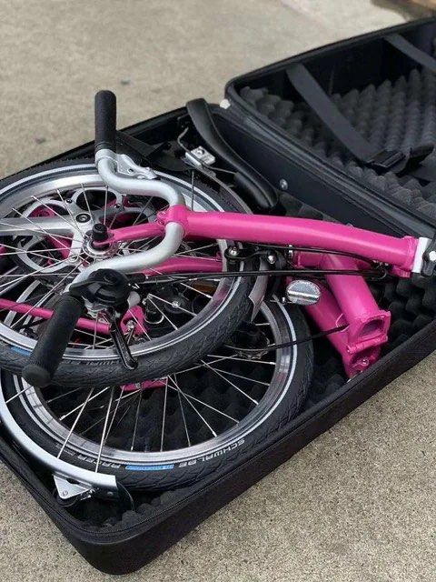 XXF EVA Folding Bike Case Suitable for 16" Brompton Birdy