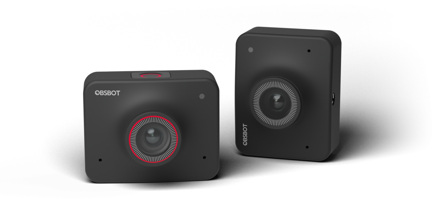 OBSBOT Découvrez la caméra réseau 4K HD AI Webcam 4K à arrière-plan virtuel alimenté par l'IA