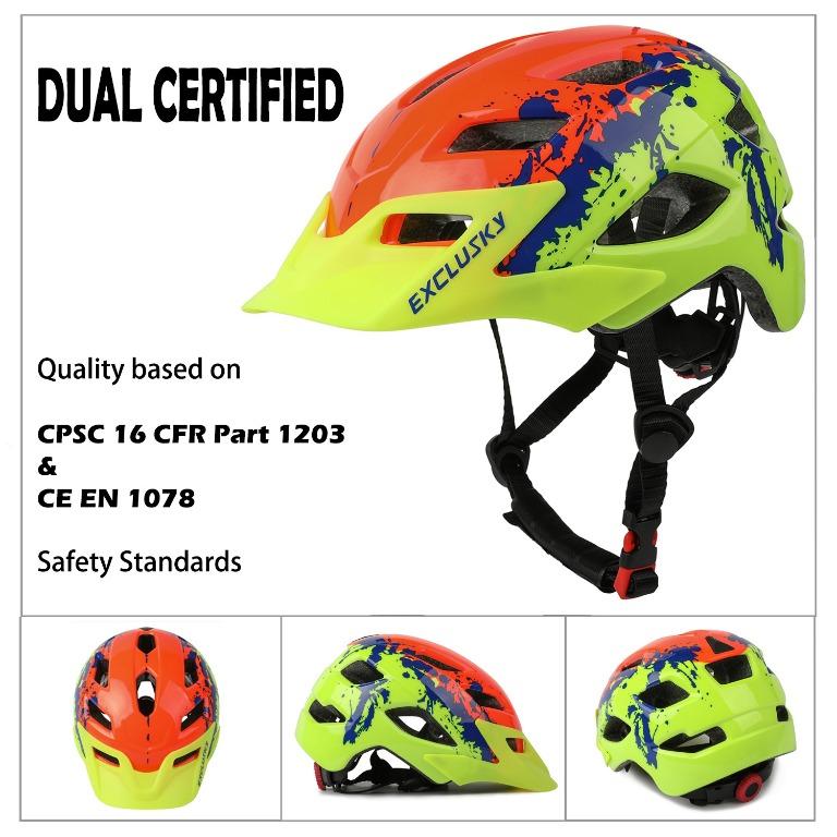 Children bicycle CE safety certification Bike Cycling Kids Helmet Scooter Balance Bike Inline Skate