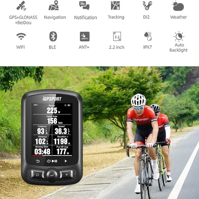 iGPSPORT iGS620 GPS Bike Computer ANT+ 無線單車碼錶