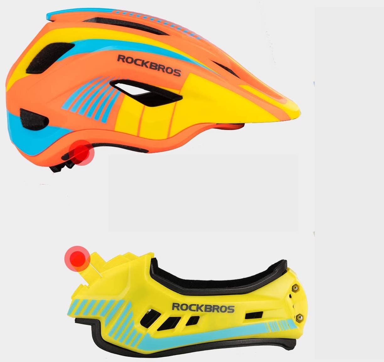 Rockbros 兒童單車頭盔 全盔 可拆式 平衡車 單車 BMX  適用
