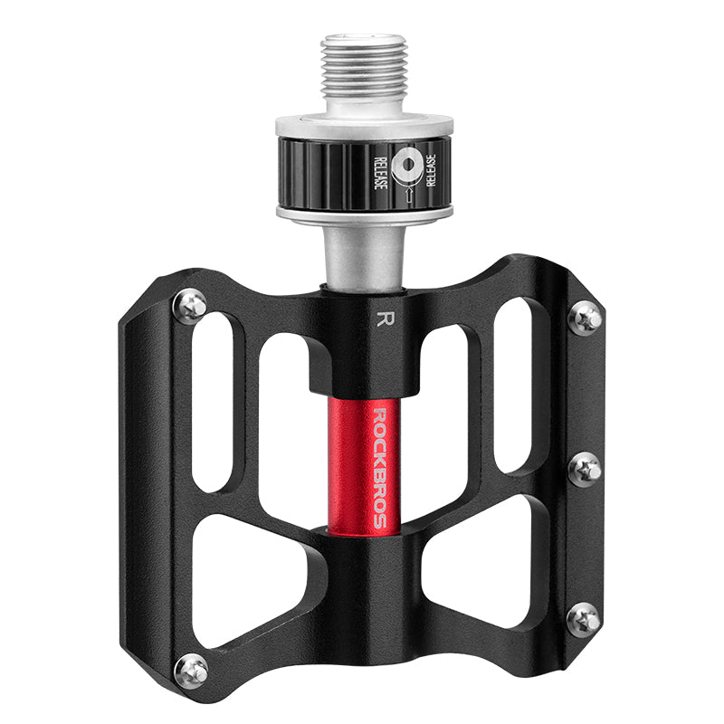 Rockbros aluminum alloy ultra-light quick release bicycle pedal CNC Aluminum Quick Release Pedals 