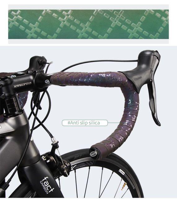 Guidon de vélo CXWXC avec changement de couleur
