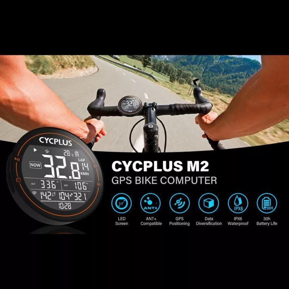 CYCPLUS M2 Wireless Waterproof Bike Computer GPS 