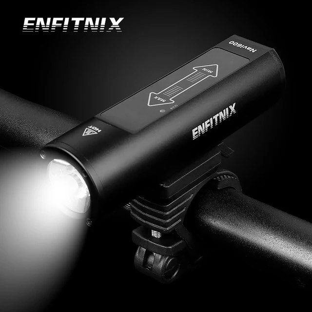 Enfitnix Navi600 單車前燈 觸控式 600流明 單車燈 防水 USB充電