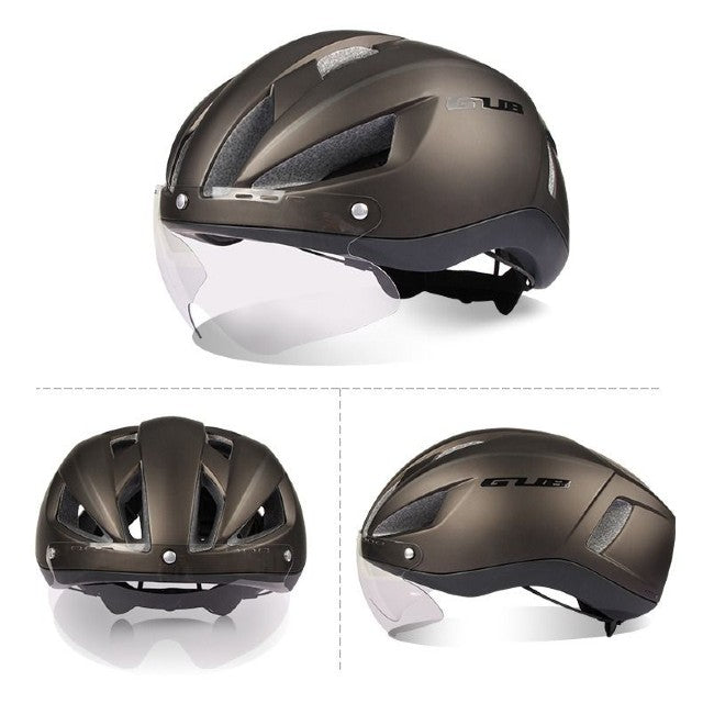 GUB K111 Plus Color Changing Goggles Road Bike Helmet Road Bike Helmet w/ Photochromic Visor
