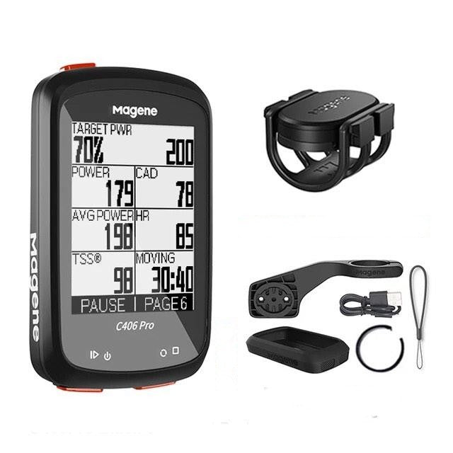 Magene C406 Pro S314 Sensors 英文版 無線單車碼錶/咪錶套裝 Bike Computer Combo