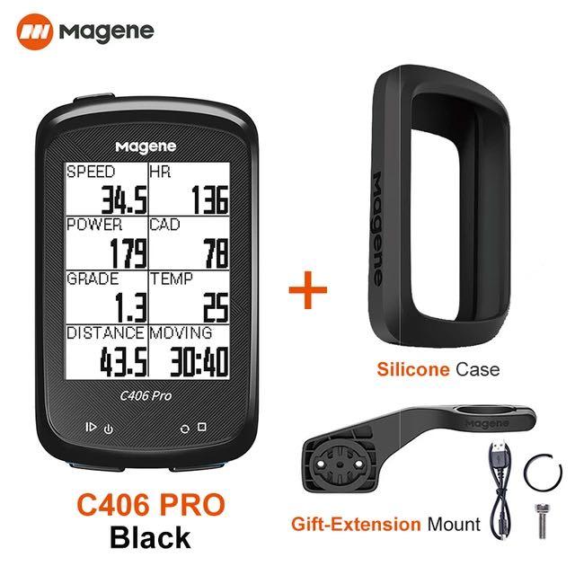 Magene C406 Pro 升級版 無線單車碼錶/咪錶 GPS 單車電腦