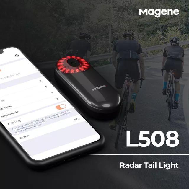 Magene L508 feu arrière Radar intelligent étanche feu arrière de vélo intelligent feu arrière Radar intelligent