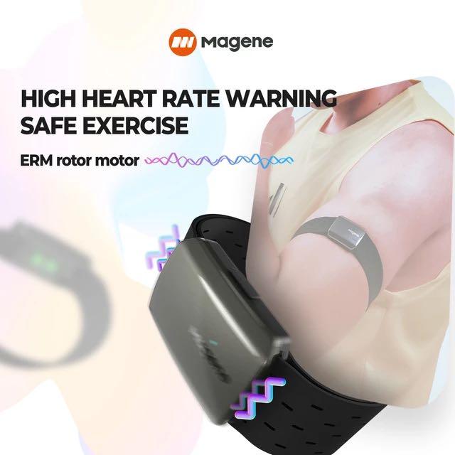Magene H803 心率臂帶 感應器 藍牙連接 防水功能 可連接ANT+