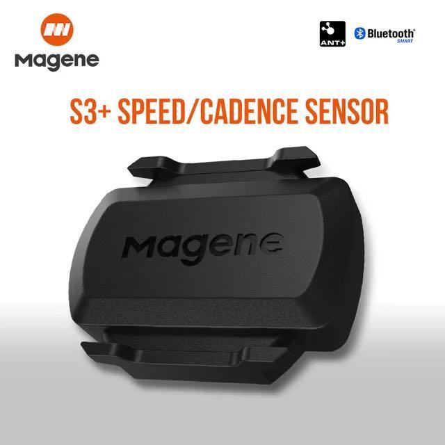 Magene S3+ 雙模式 速度/踏頻 感應器 單車 ANT+ 藍牙 地磁感應器  Dual Mode Cadence Speed Sensor