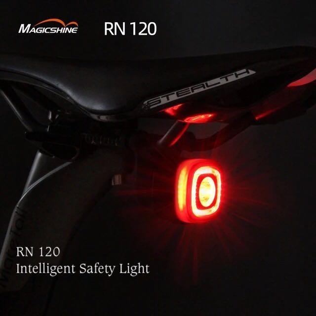 Ensemble de feux arrière de phare de vélo Magicshine RN400 phare RN120 feu arrière intelligent