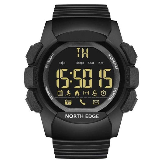 North Edge AK Multi Functions Waterproof Bluetooth Connection Multi Function Outdoor Sports Watch Waterproof Bluetooth Connection
