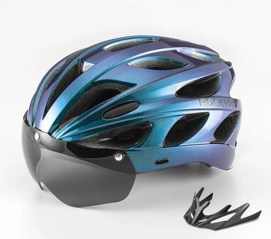 Rockbros 公路 單車頭盔 連磁吸風鏡 4色選擇 All Road Bike Helmet Magnetic Sun Visor 4 Colors
