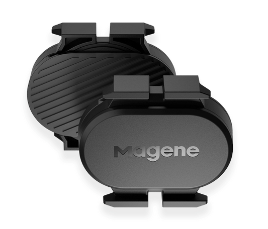 Magene S314 Capteurs de vitesse/cadence double mode de 3e génération Capteur de cadence de vitesse double mode étanche Connexion Bluetooth ANT+