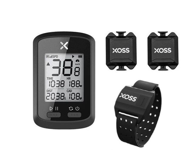 Xoss G+ 行者 無線單車碼錶 感應器 心率臂帶 3合1 套裝