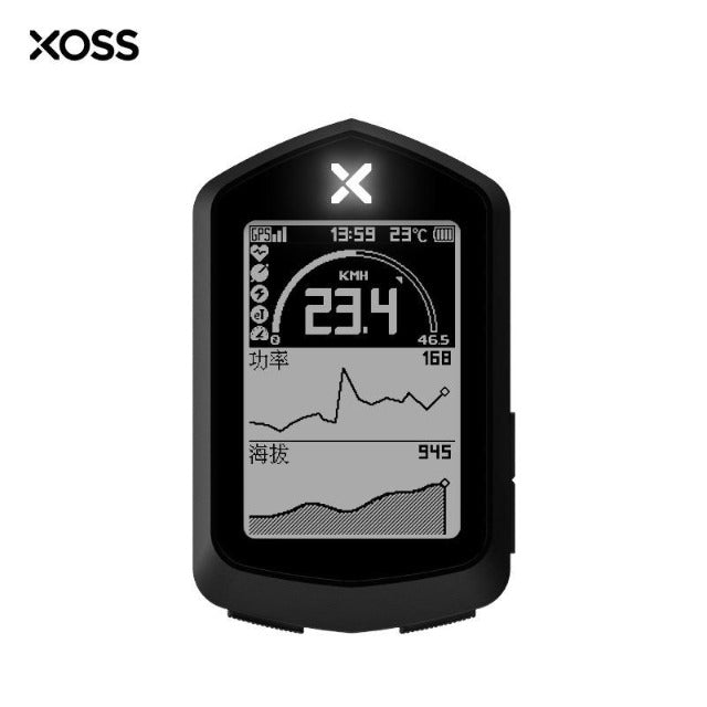Xoss NAV 無線 單車碼錶+感應器套裝 行者辰