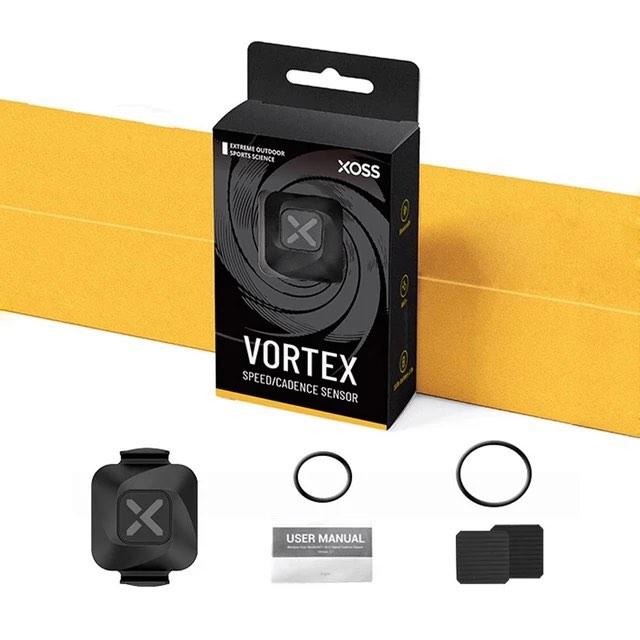 XOSS VORTEX Cadence Speed ​​Cycling Sensor ANT+ Bluetooth compatible w/ Garmin IGSPORT BRYTON